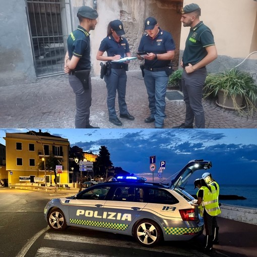 Sicurezza a Imperia, controlli delle forze dell'ordine nel centro storico di Oneglia e a Porto Maurizio Sicurezza a Imperia, controlli delle forze dell'ordine nel centro storico di Oneglia e a Porto Maurizio