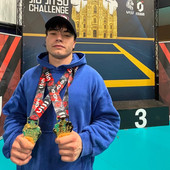 Arti Marziali, Fabrizio Frea dell’Infinity Jiu Jitsu conquista due ori al BJJ Challenge di Milano Arti Marziali, Fabrizio Frea dell’Infinity Jiu Jitsu conquista due ori al BJJ Challenge di Milano