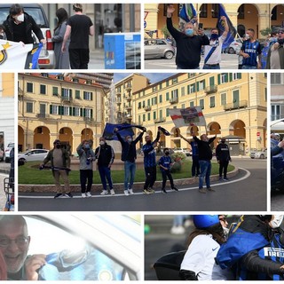 Dopo nove anni di dominio Juve l'Inter torna a vincere lo scudetto: esplode la gioia dei tifosi anche a Sanremo e Imperia (Foto e Video)
