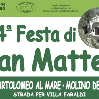 San Bartolomeo al Mare: due weekend, quattro serate e tre pomeriggi. Torna la Festa di San Matteo