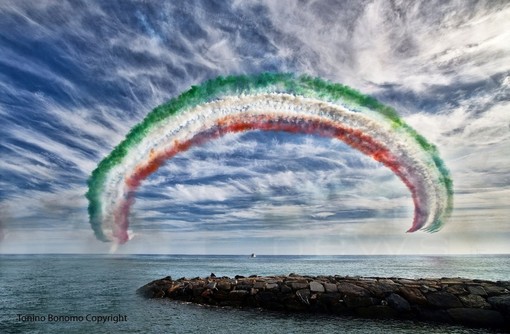 Ad Andora l'8 ottobre l'esibizione delle Frecce Tricolori Ad Andora l'8 ottobre l'esibizione delle Frecce Tricolori