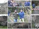 Frana tra Montalto e Badalucco: oggi il sopralluogo con il geologo, ci vorrà tempo per rimuovere i detriti (Foto e Video)