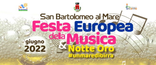 San Bartolomeo al Mare: 'Festa Europea della Musica' con cavalli bianchi sospesi in aria e una carrozza elettrica San Bartolomeo al Mare: 'Festa Europea della Musica' con cavalli bianchi sospesi in aria e una carrozza elettrica