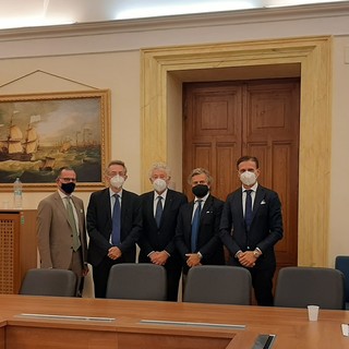 Accolti a Roma dal Ministro Gaetano Manfredi gli esponenti della 'Filasc' al Ministero dell'Università e della Ricerca Scientifica