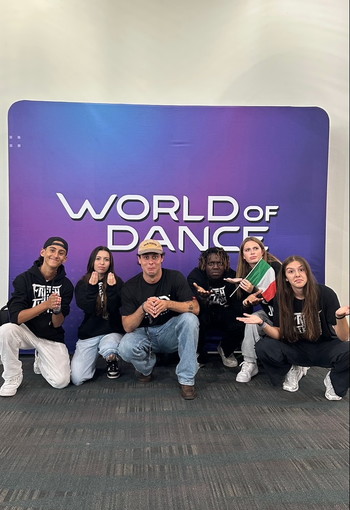 Esibizione a Imperia della Crew Fresh’n Clean nell'ambito della cerimonia di consegna delle benemerenze sportive del CONI nazionale