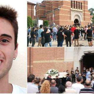 A Pocapaglia l’ultimo saluto a Matteo Muratore: il 19enne morto in un incidente a Diano Marina