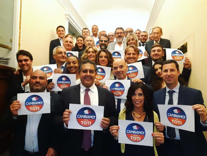 I rappresentanti di 'Cambiamo!' I rappresentanti di 'Cambiamo!'