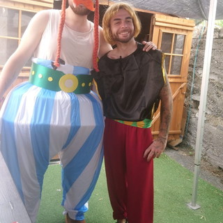 Imperia: grande festa di fine anno sportivo sul tema 'Asterix e Obelix' con il Caramagna FC (Foto)
