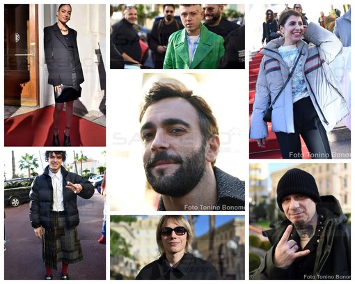 Sanremo: terminata la due giorni giorni di 'antipasto' al Festival, oggi la parata di cantanti al Casinò (Foto)
