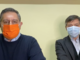 Da sinistra, Giovanni Toti e Silvio Falco