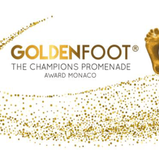 All'Hotel Fairmont di Monte-Carlo, cerimonia di consegna del Golden Foot 2021, premio scelto esclusivamente dai tifosi e appassionati di calcio del mondo intero tramite la votazione sul sito goldenfoot.com