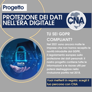 Cna Imperia: protezione dei dati nell'era digitale: un nuovo progetto per le imprese Cna Imperia: protezione dei dati nell'era digitale: un nuovo progetto per le imprese