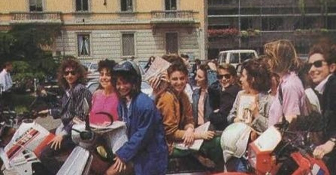 ACCADDE OGGI, 19 SETTEMBRE 1984. Imperia, record di scooter, vespe e moto ACCADDE OGGI, 19 SETTEMBRE 1984. Imperia, record di scooter, vespe e moto