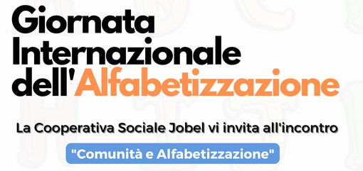 Imperia: il 6 ottobre alla Soms la Giornata Internazionale dell’Alfabetizzazione Imperia: il 6 ottobre alla Soms la Giornata Internazionale dell’Alfabetizzazione