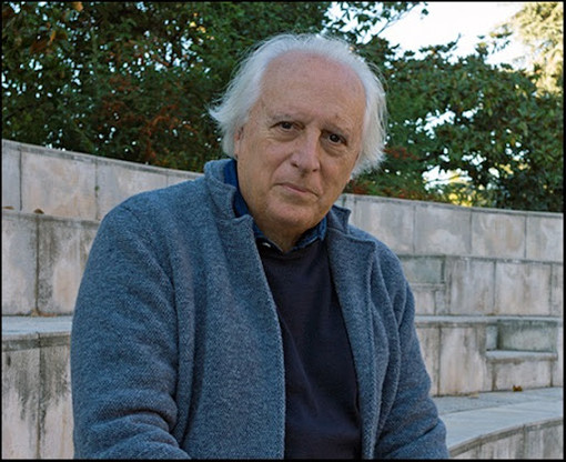 Il poeta Giuseppe Conte nel Ridotto del Teatro Cavour