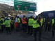 Ventimiglia: sbloccata la situazione al valico della A10, i 'Gilet Jaunes' si spostano nella zona della 'Turbie' (Foto e Video)