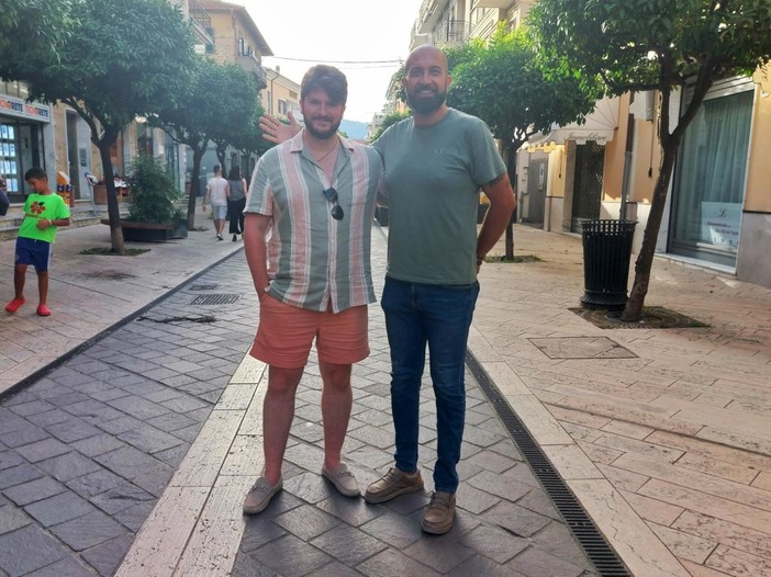 Da New York a Diano Marina: Gavin Mario Wax incontra Francesco Bregolin