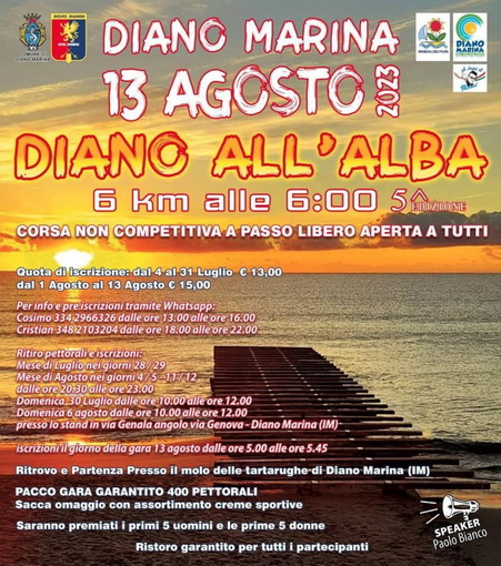 San Bartolomeo al Mare, corsa di 8 kilometri per ricordare la memoria di Sergio Poggi ‘Ze’