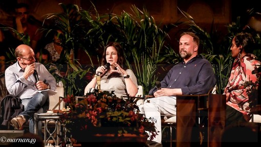 Cervo: Helena Janeczek vincitrice del Premio Strega 2018 ieri sul Sagrato dei Corallini (Foto e Video)