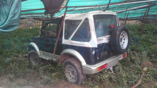 Pietrabruna: auto finisce fuoristrada sulla Provinciale 45, una donna ferita ma cosciente portata in ospedale (Foto)