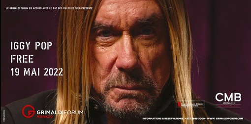 Concerto del cantante rock statunitense Iggy Pop a Monaco Concerto del cantante rock statunitense Iggy Pop a Monaco