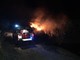Doppio incendio nella notte: a Ventimiglia alcune sterpaglie in corso Francia ed uno scooter a Villa Faraldi