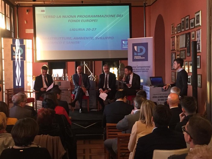 Imperia: programmazione dei fondi europei dal 2020 al 2027, oggi a Villa Grock l'incontro della Lega (Foto e Video) Imperia: programmazione dei fondi europei dal 2020 al 2027, oggi a Villa Grock l'incontro della Lega (Foto e Video)