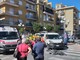 Diano Marina: ciclista si scontra con un'auto in via Santa Caterina, trasporto in elicottero a Pietra Ligure (Foto)