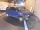 Sanremo: incidente in galleria sull'Aurelia Bis, due auto finiscono contro il muro ma nessun ferito (Foto)