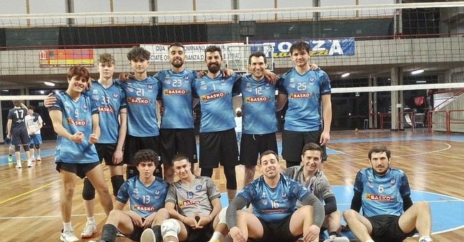 L’Imperia Volley Basko parte forte nei play off: vittoria netta alla Spezia. Stop per la femminile contro la capolista Sabazia Ecosavona