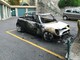 Cervo: auto a fuoco a Capo Mimosa, l'incendio è doloso, indagano i carabinieri (Foto e Video)