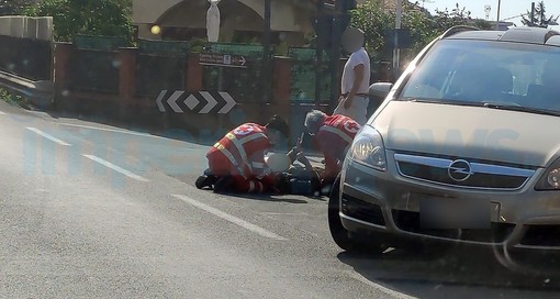 Santo Stefano al Mare: investimento questa mattina sull'Aurelia, anziano lievemente ferito (Foto) Santo Stefano al Mare: investimento questa mattina sull'Aurelia, anziano lievemente ferito (Foto)