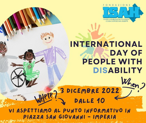 Imperia: domani la fondazione Isah in piazza San Giovanni con informazioni e un flash mob Imperia: domani la fondazione Isah in piazza San Giovanni con informazioni e un flash mob
