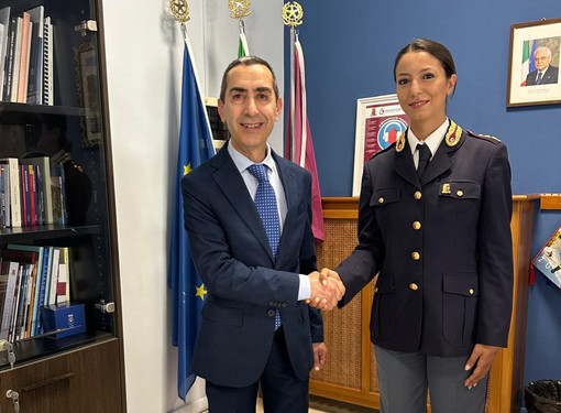 Imperia, la questura accoglie la nuova commissaria Rita Porzio