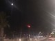 L'incendio in zona capo Berta visto da Diano Marina (foto da video su Facebook) L'incendio in zona capo Berta visto da Diano Marina (foto da video su Facebook)
