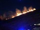 Aurigo: incendio nella serata di ieri in zona Guardiabella sul posto volontari, Vigili del Fuoco e Protezione Civile (Foto)