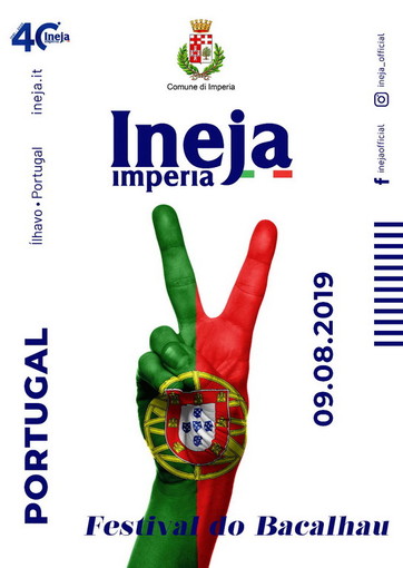 Imperia: per i primi 40 anni di 'Ineja' venerdì prossimo sarà ospite in Portogallo al “Festival do Bacalhau”
