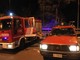 Pontedassio: incendio di sterpaglie in serata nonostante la pioggia, al lavoro i Vigili del Fuoco