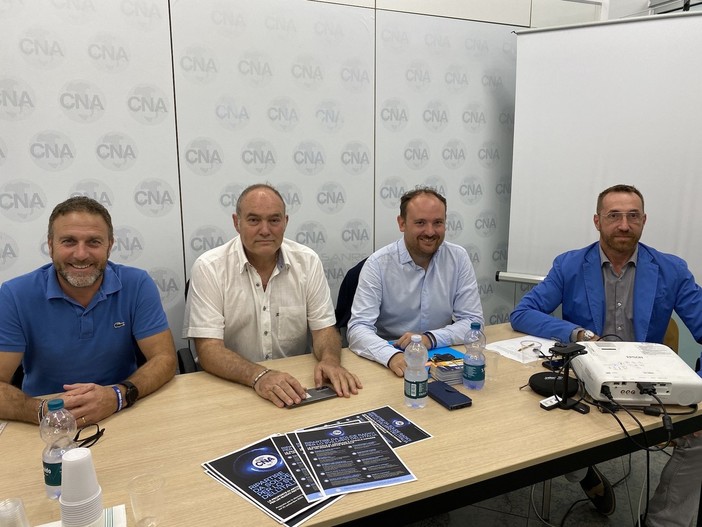 Le immagini dalla sede CNA di Sanremo Le immagini dalla sede CNA di Sanremo