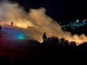 Terzorio: incendio in atto in località San Stevi, Vigili del Fuoco e volontari al lavoro (Foto e Video)