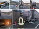 Arma di Taggia: camion in fiamme sulla A10, autostrada chiusa per un'ora (Foto)