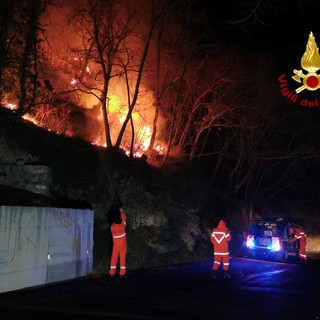 Incendi boschivi, in Liguria scatta  lo stato di grave pericolosità