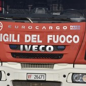 Fiamme alla Fratelli Marchisio di Pievo Teco: si sono sprigionate dal reparto verniciatura