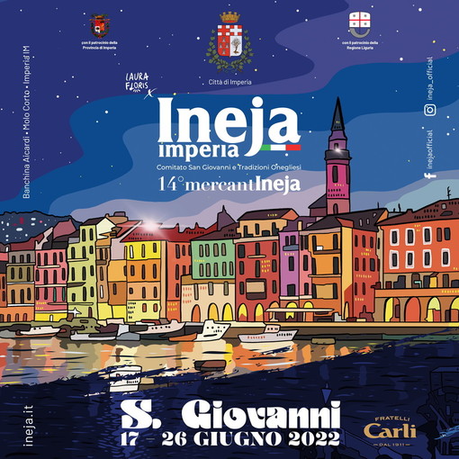 Imperia: al via questo pomeriggio la 42a edizione della Festa di San Giovanni, proseguirà fino al 26 giugno Imperia: al via questo pomeriggio la 42a edizione della Festa di San Giovanni, proseguirà fino al 26 giugno
