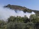 Imperia: piccolo incendio di sterpaglie nella zona di 'Piana via' a Vasia, intervento dei Vigili del Fuoco