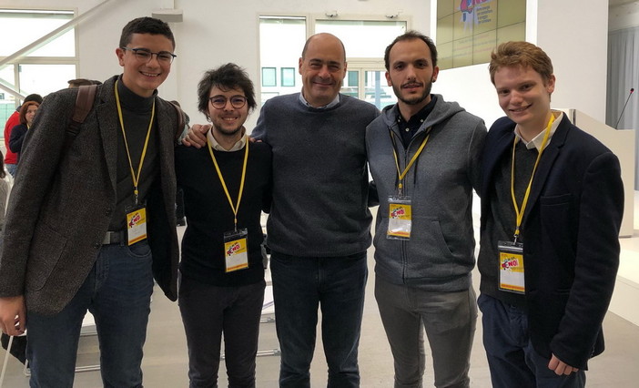 I giovani imperiesi del Partito Democratico hanno incontrato nello scorso weekend Nicola Zingaretti (Foto) I giovani imperiesi del Partito Democratico hanno incontrato nello scorso weekend Nicola Zingaretti (Foto)
