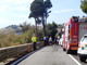 Aregai di Cipressa: gravissimo incidente sull'Aurelia, 64enne si scontra con un bus e muore sul colpo, Aurelia chiusa (Foto e Video)