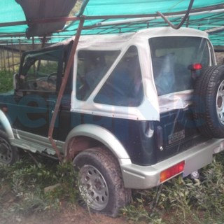 Pietrabruna: auto finisce fuoristrada sulla Provinciale 45, una donna ferita ma cosciente portata in ospedale (Foto)