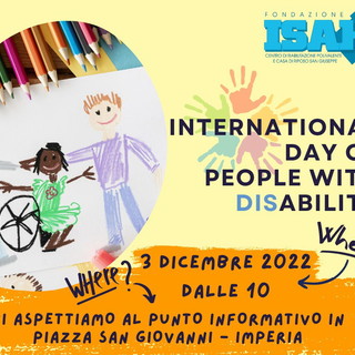 Imperia: domani la fondazione Isah in piazza San Giovanni con informazioni e un flash mob