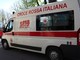 Caravonica: cade a terra da una 'fascia', uomo traportato in ospedale in codice giallo